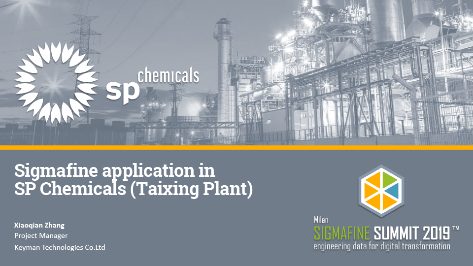 Sigmafine Application in SP Chemicals – Taixing Plant